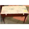 Image 1 : ESTATE PIANO BENCH WITH CUSHION