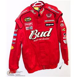 NASCAR BUDWEISER  KING OF BEERS  JACKET SIZE XL