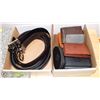 Image 1 : ESTATE BOX OF BELTS SOLD WITH BOX OF WALLETS