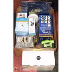 BOX OF HOUSEHOLD MISC.
