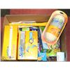Image 1 : LARGE BOX OF ASSORTED CLEANING AND KITCHEN