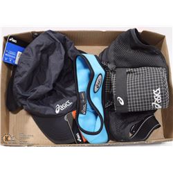 WINTER RUN CAP , FANNY PAK , HEADBAND NEW ASICS