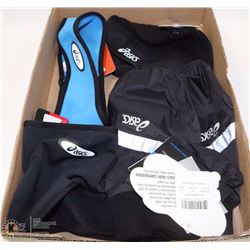 TOQUE MITTS  HEADBAND ASICS NEW