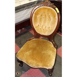 VINTAGE PARLOUR CHAIR