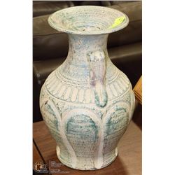CARVED STYLE CERAMIC VASE