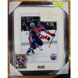 LEON DRAISAITLE ROOKIE CARD FRAMED. STRAIGHT FROM