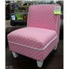 Image 1 : MAINSTAYS KIDS PINK UPHOLSTERED CHAIR