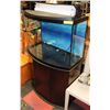Image 1 : 35 GAL AQUARIUM WITH STAND, LIGHT & ACCESSORIES
