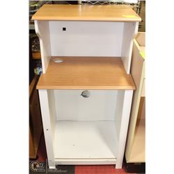 MICROWAVE STAND AS IS 19X24X46"H