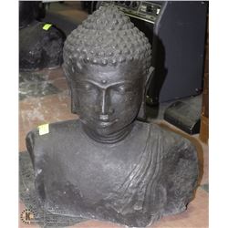 22" BUDDHA BUST CONCRETE STATUE