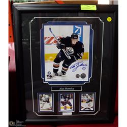 #12- ALES HEMSKY EDMONTON OILERS AUTOGRAPHED