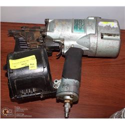 HITACHI COIL AIR NAIL GUN WITH NAILS