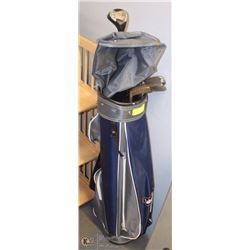 GOLF CLUBS & BAG