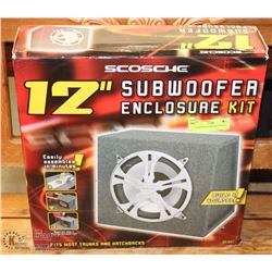 SCOSCHE SUB WOOFER SURROUND BOX KIT