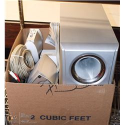 PANASONIC SURROUND SOUND SPEAKERS WITH SUB