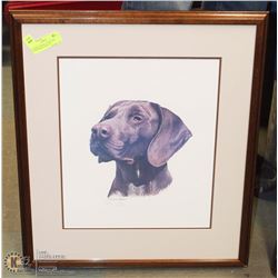 FRAMED, SIGNED, LTD EDITION LOUIS FRISINO PRINT OF