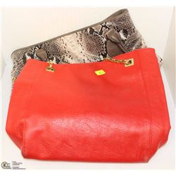 PAIR OF PURSES INCL CALVIN KLIEN & FABIANI