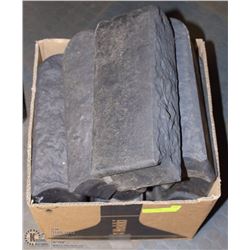 BOX OF 12 FAUX BRICK LANDSCAPE BLOCKS