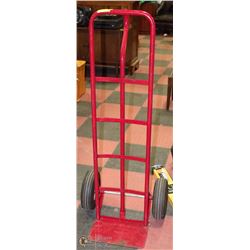 TWO WHEELED RED HAND TRUCK DOLLY