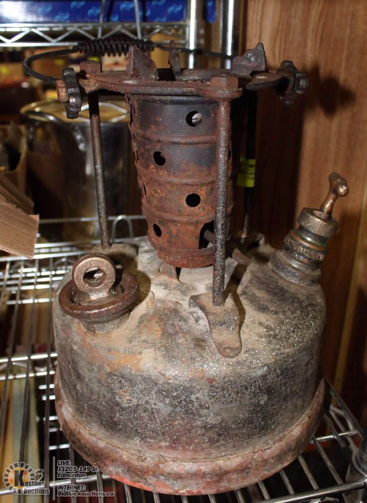 ANTIQUE SOLDER POT HEATER EARLY 20TH CENTURY