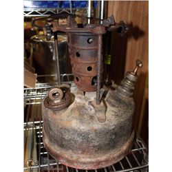 ANTIQUE SOLDER POT HEATER EARLY 20TH CENTURY