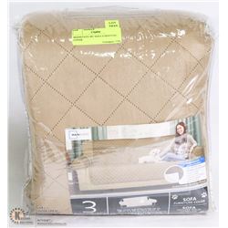 MAINSTAYS 3PC SOFA FURNITURE COVER