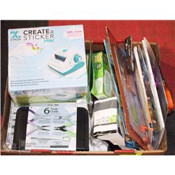 XL FLAT OF NEW SCRAPBOOKING SUPPLIES,FISKARS