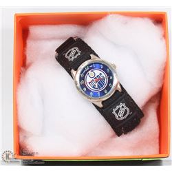 OILER'S GLOW IN THE DARK WATCH -