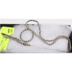 ESTATE .925 SILVER CHAIN, 30 INCH -