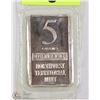 Image 1 : GROUP OF 4 SILVER 5 GRAM BARS