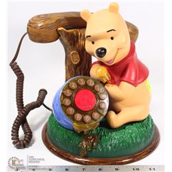 VINTAGE DISNEY "WINNIE THE POOH" PUSH BUTTON PHONE