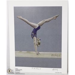 JOHN NEWBY AUTOGRAPHED PRINT “ON THE BEAM 2”