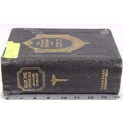 EARLY 1900'S HOME PHYSICIAN BOOK