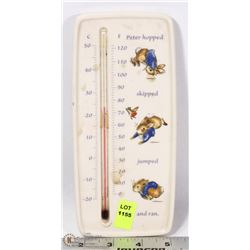 VINTAGE WEDGEWOOD PETER RABBIT THERMOMETER