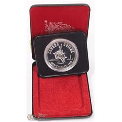1875-1975 CALGARY CANADIAN $1 COIN IN CASE