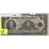 Image 1 : 1935 CANADIAN $1 DOLLAR BILL