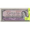 Image 1 : 1954 CANADIAN DEVILS FACE $10 DOLLAR BILL