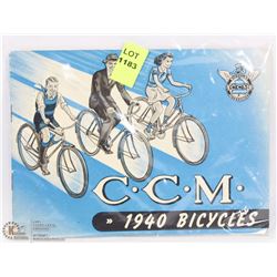 CCM 1940 BICYCLE CATALOGUE