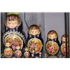 Image 1 : RUSSIAN 10PC MATRYOSHKA NESTING DOLLS