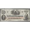 Image 1 : 1862 $100 Confederate States of America Note