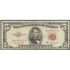 Image 1 : 1953B $5 Legal Tender Note Fancy Serial Number