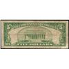 Image 2 : 1929 $5 Federal Reserve Bank Note Cleveland Ohio