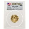 Image 1 : 2016 $10 American Gold Eagle Coin PCGS MS70 30th Anniversary First Strike