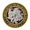 Image 1 : .999 Fine Silver Tropicana Las Vegas $10 Casino Limted Edition Gaming Token