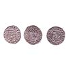 Image 2 : Lot of (3) 1540-1590 KB Hungary Ferdinand I - Madonna & Child Silver Denar Coins