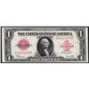 Image 1 : 1923 $1 Legal Tender Note Red Seal