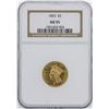 Image 1 : 1854 $3 Indian Princess Head Gold Coin NGC AU55