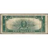 Image 2 : 1923 $5 Porthole Silver Certificate Note
