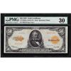 Image 1 : 1922 $50 Gold Certificate Note Fr. 1200am PMG Very Fine 30 John Burke Back Plate