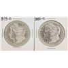 Image 1 : 1879-O & 1880-O $1 Morgan Silver Dollar Coins